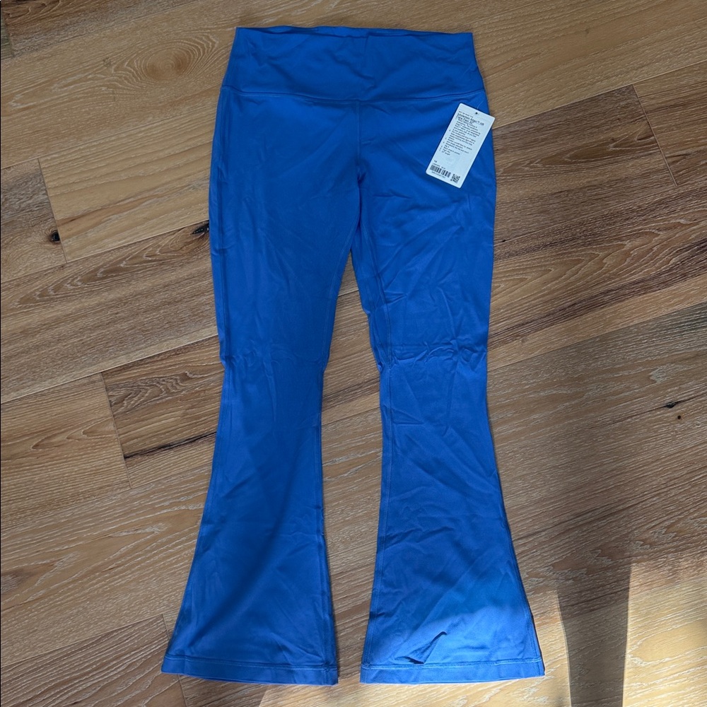 Lululemon Athletica Align Flare 32” Royal Blue Flare Pants NWT